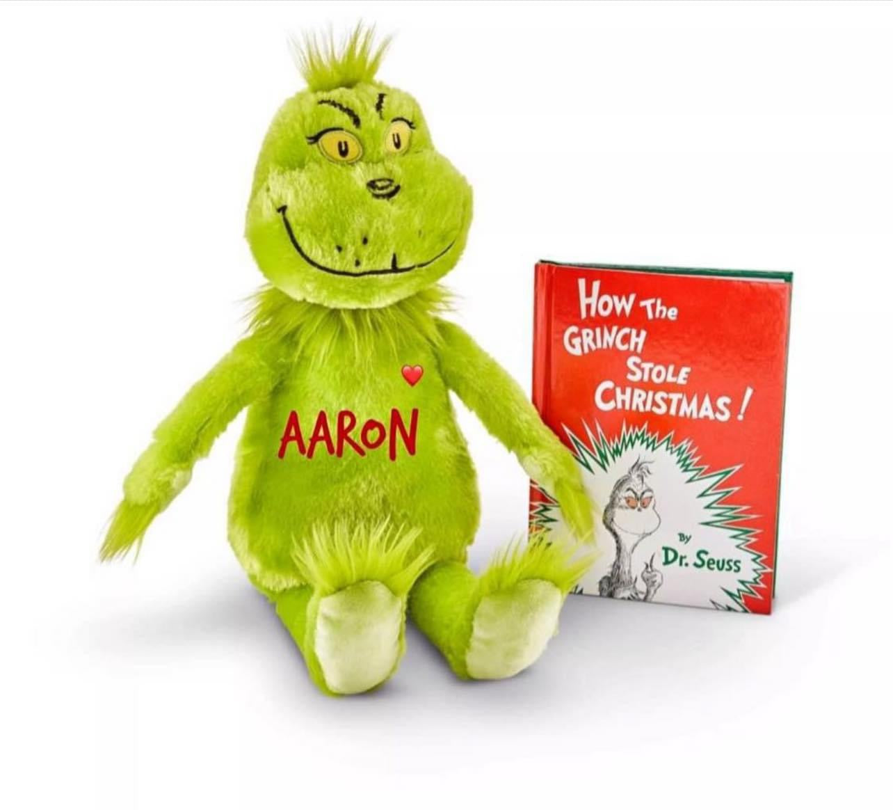 Plush with book