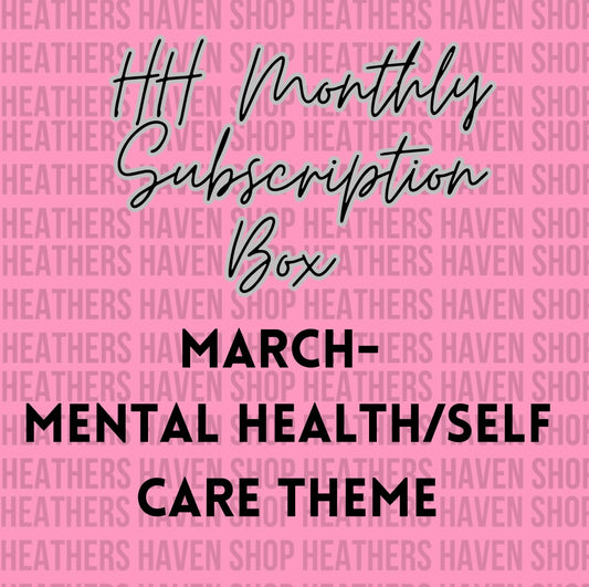 HH Monthly Subscription Box!