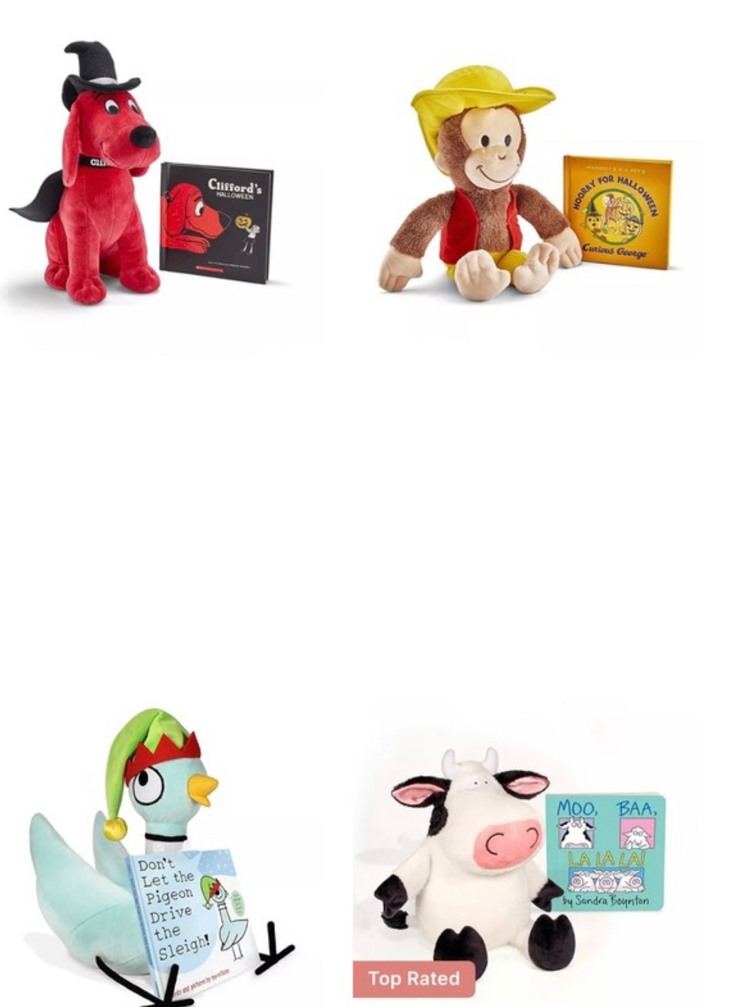 Plush with book