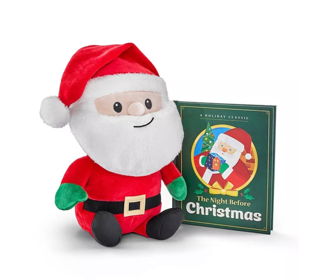 Plush with book