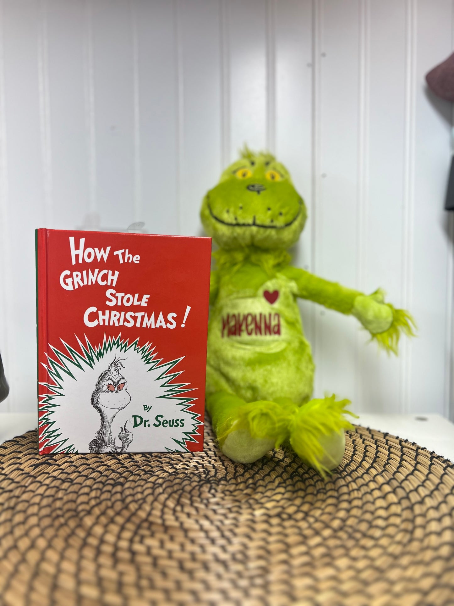 Plush with book