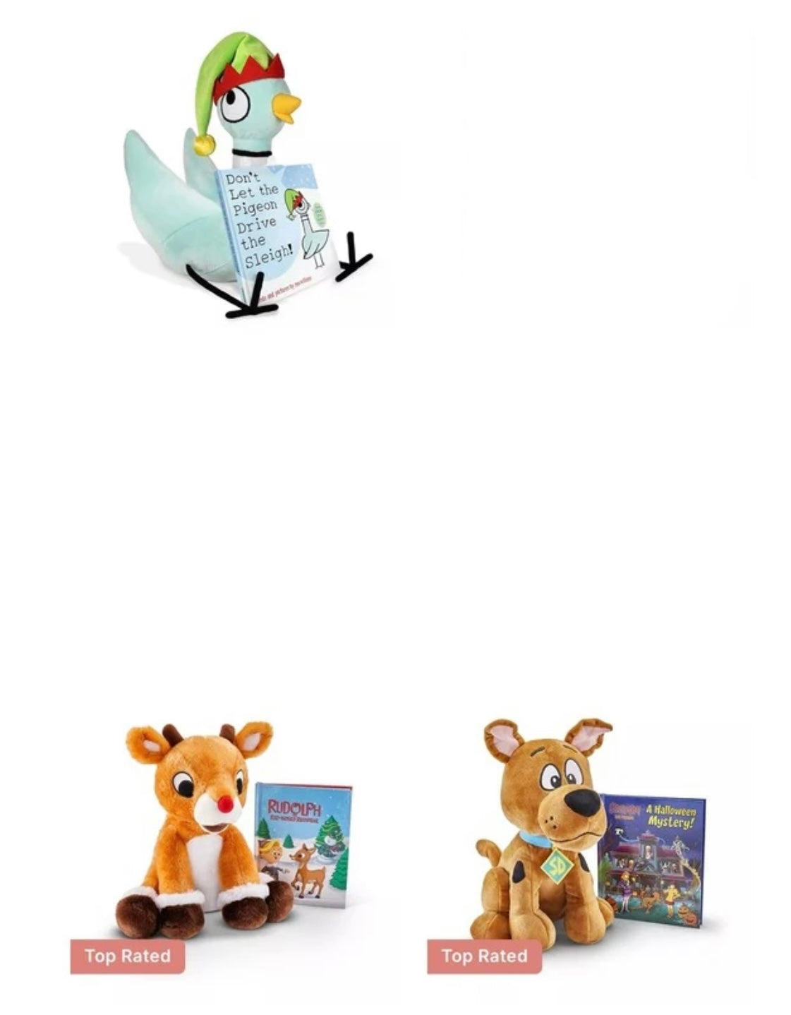 Plush with book