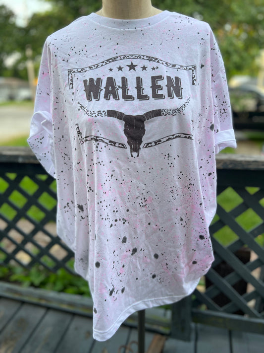splattered tee