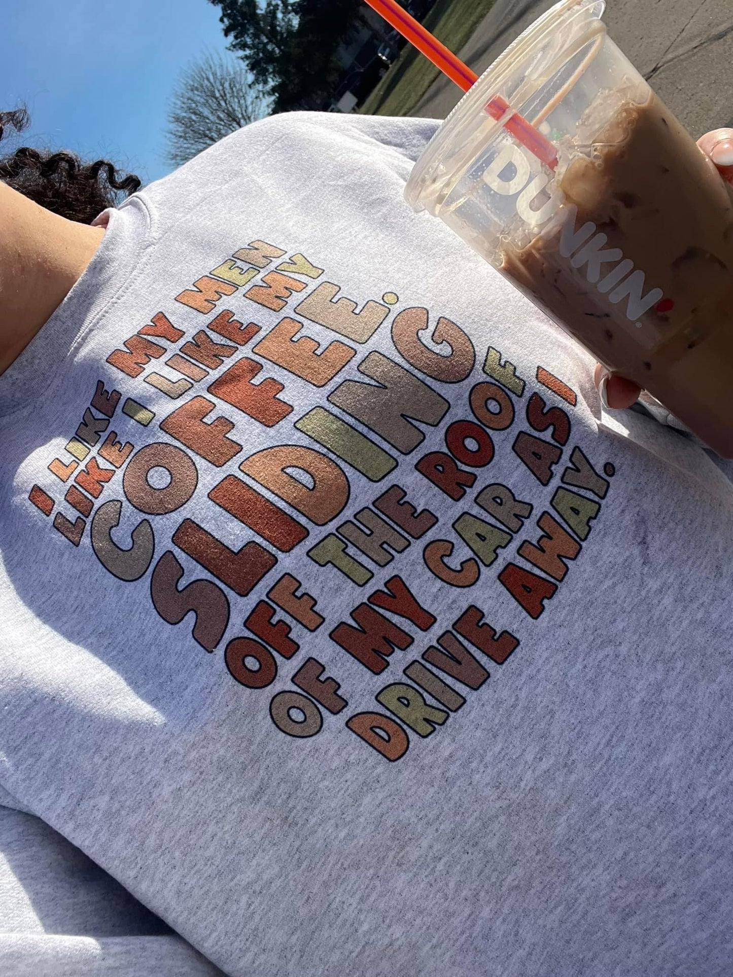 Coffee crewneck