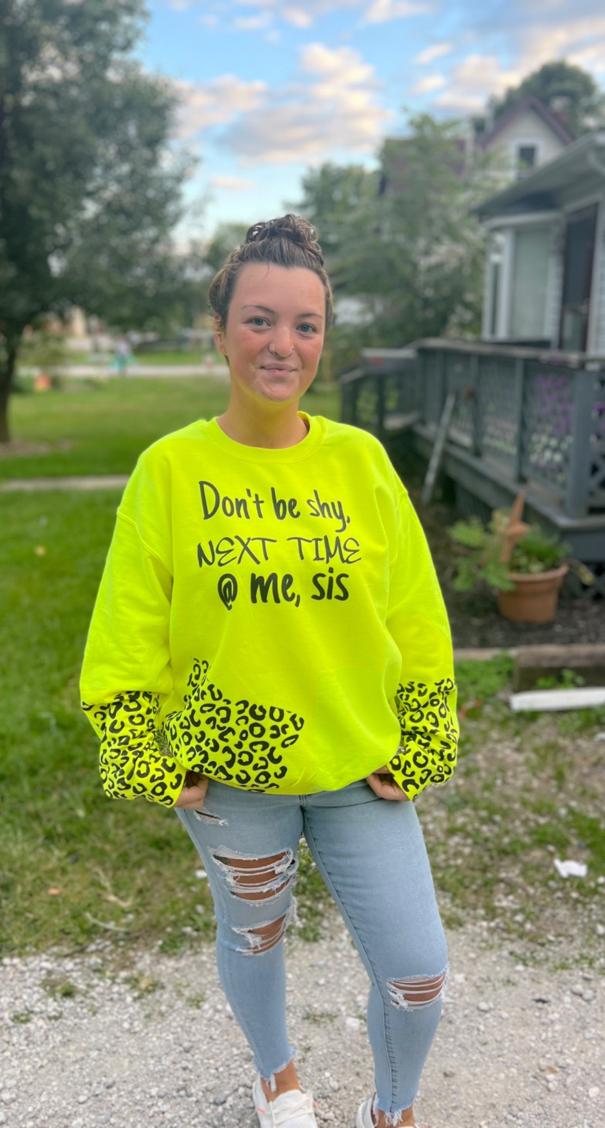 Don’t be crewneck
