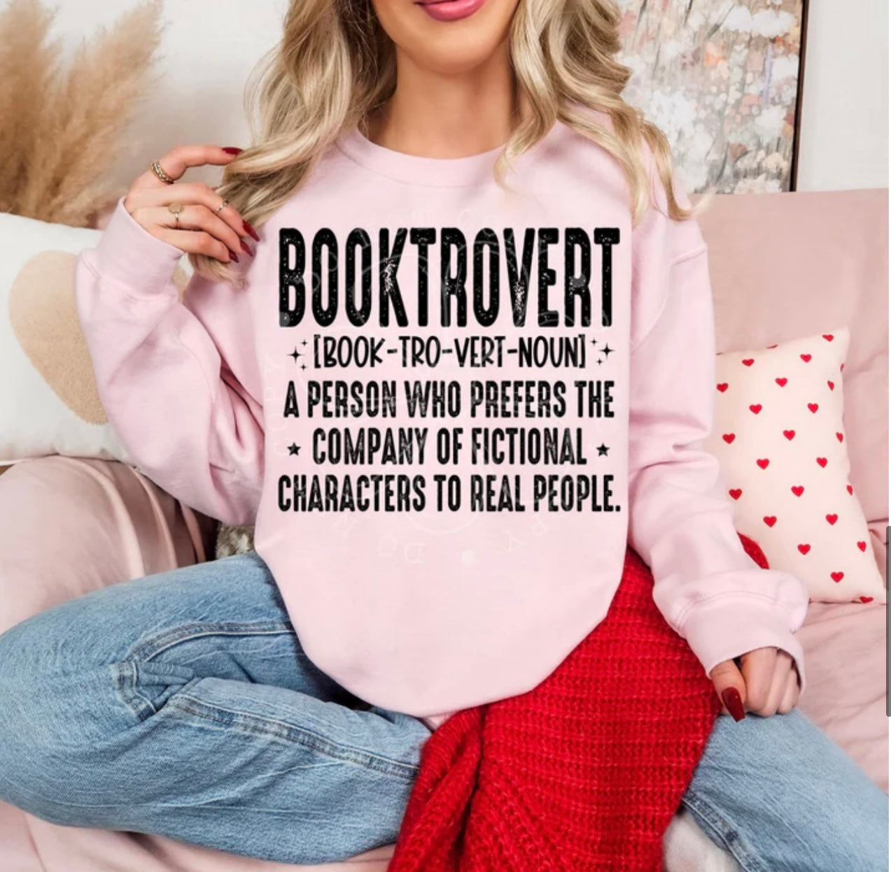 Books crewneck