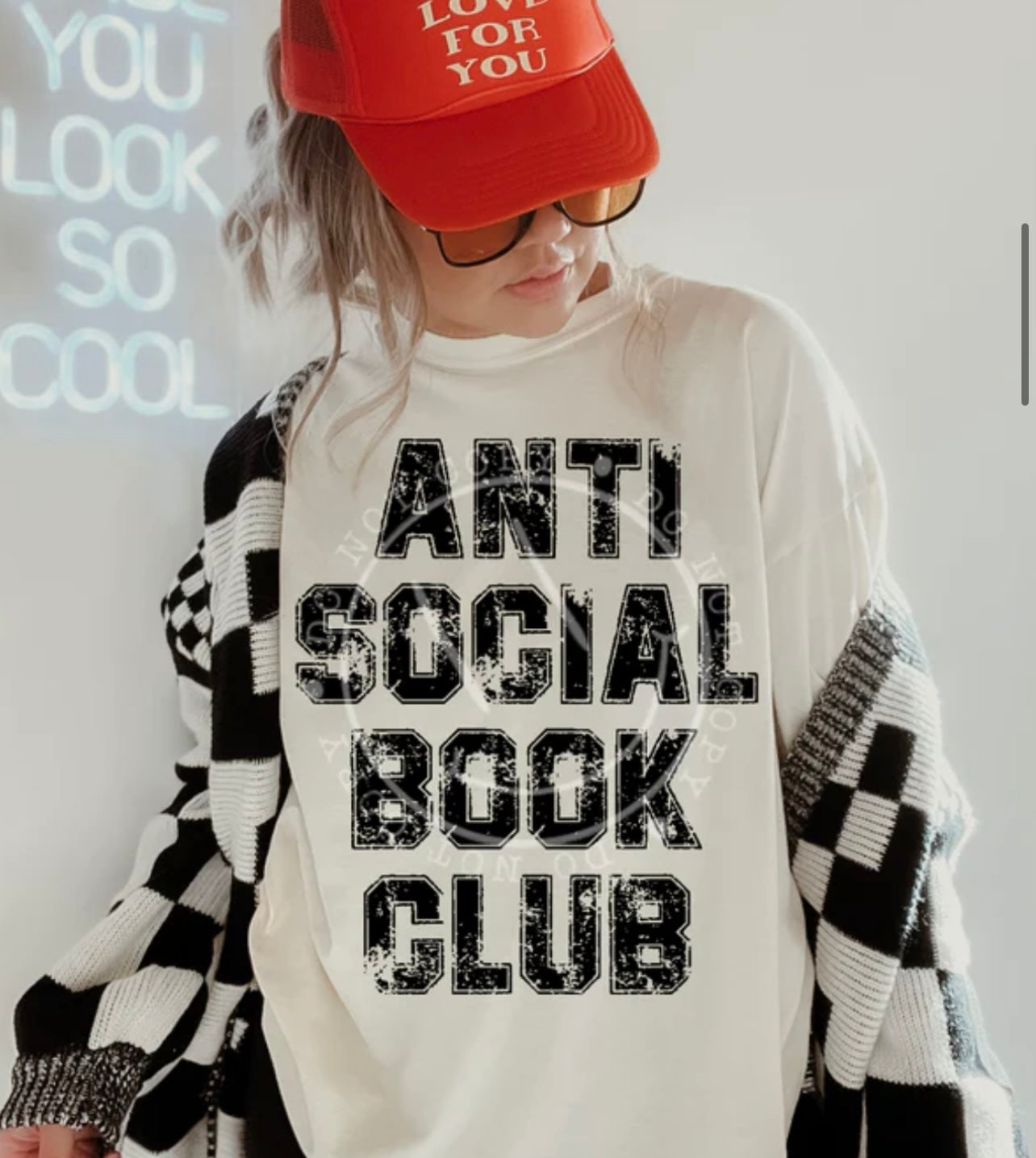 Books crewneck