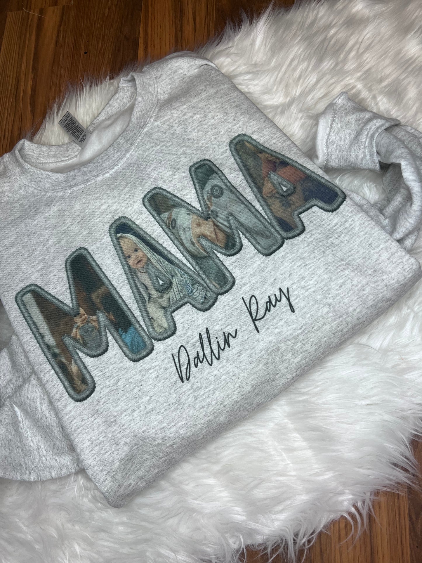 Custom name crewneck