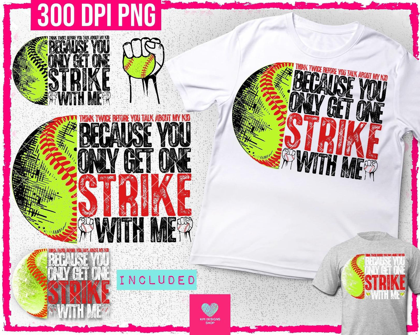 One strike tee