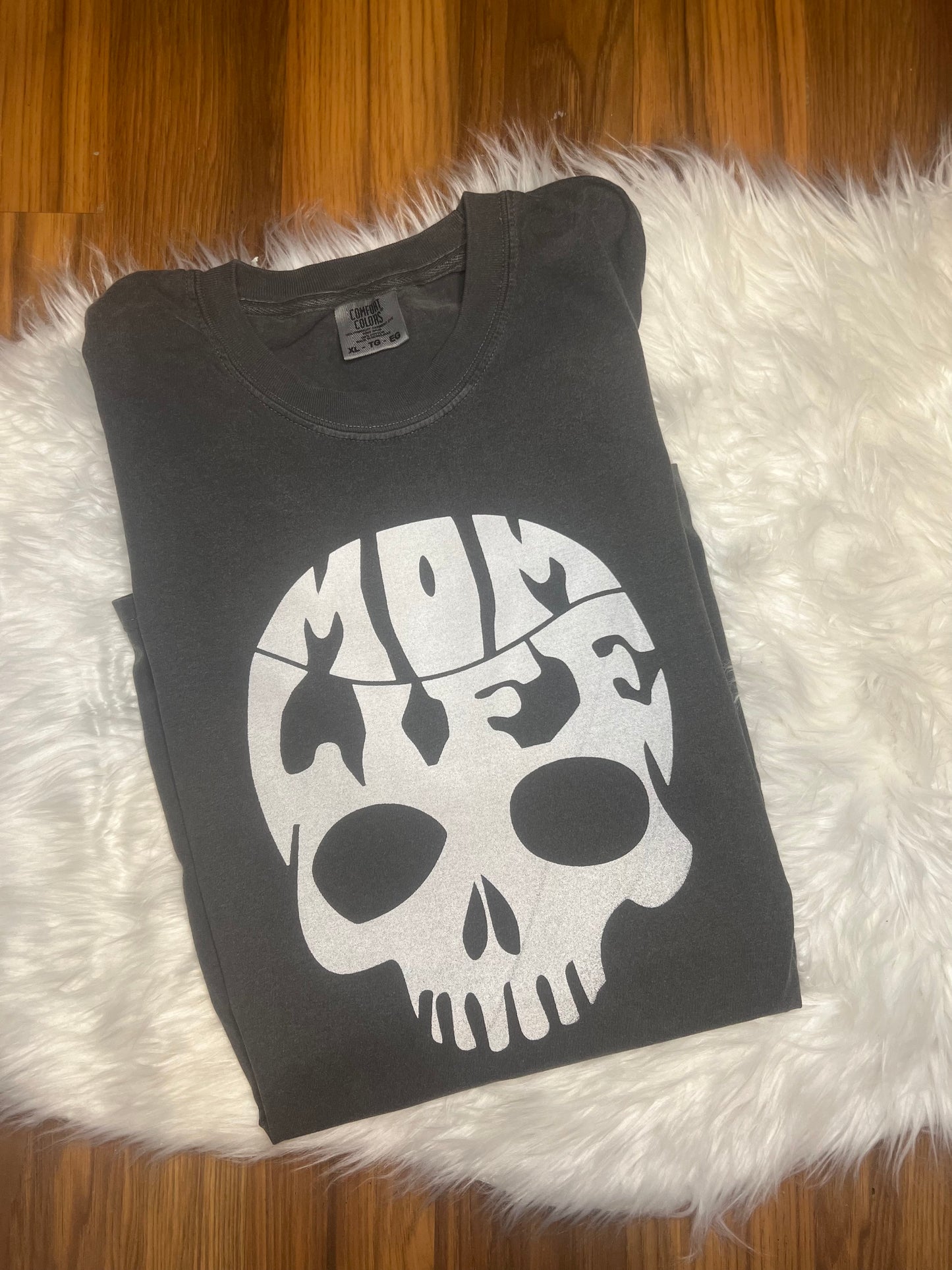 Mom life skull