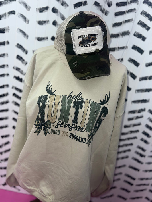 Hunting crewneck