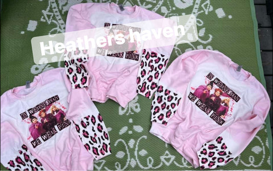 Pink crewneck