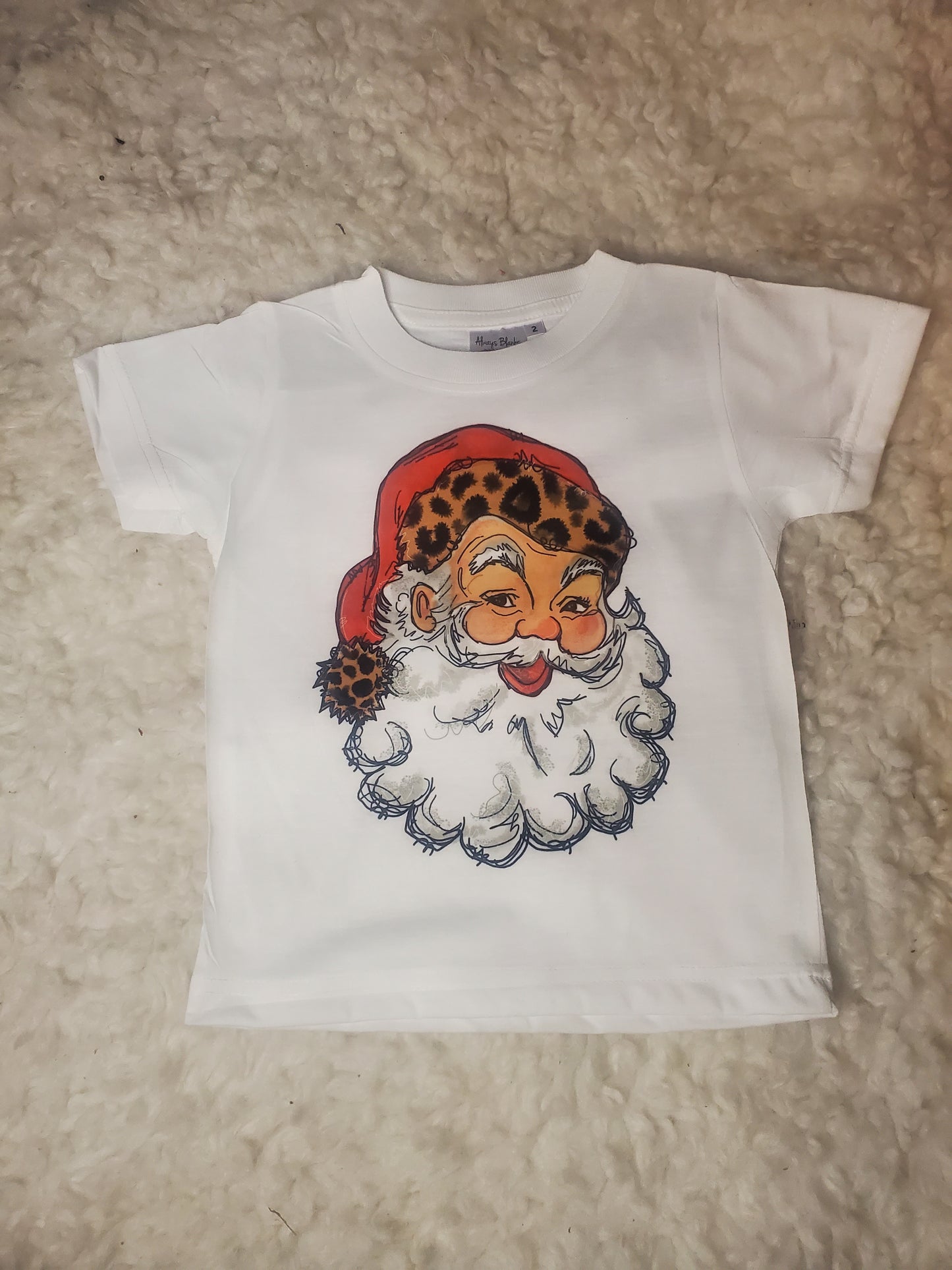 Leopard santa kids