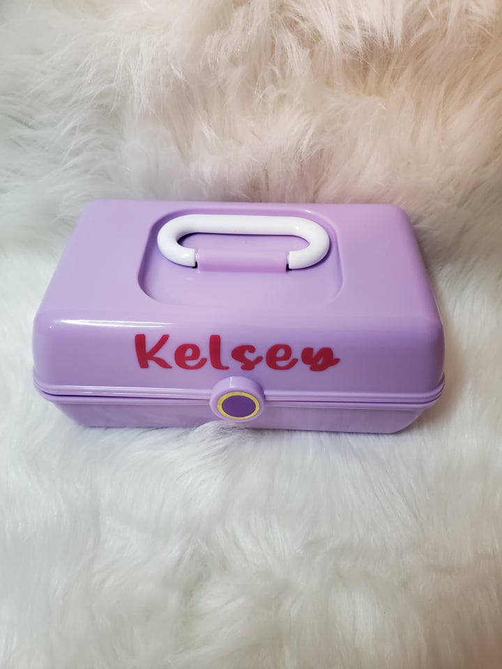 Customized Name Makeup Box